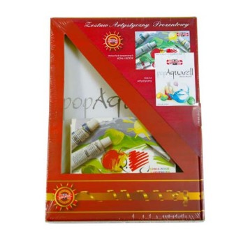 KIN ZESTAW DO MALOWANIA FARBY TEMPERY 162547 + BLO