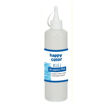 Klej do papieru PVA, butelka 250g, Happy Color