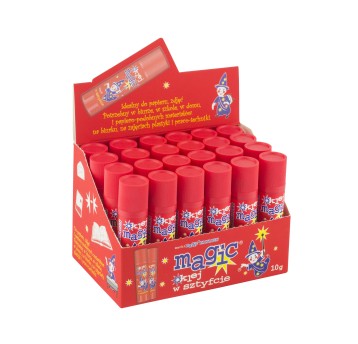 KLEJ MAGIC W SZTYFCIE 10G CZERWONY A'24 0254