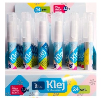 KLEJ W DŁUGOPISIE SZTYFT BEZBAR.A`24