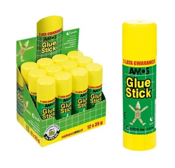 KLEJ W SZTYFCIE 35G AMOS A'12 1231