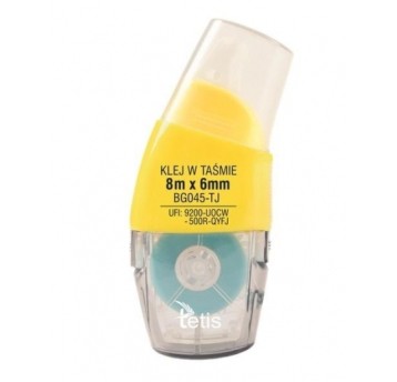 Klej w taśmie, permanentny, 8m/6mm A'12 2889