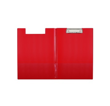 KLIP A4 TECZKA CZERWONY 1378