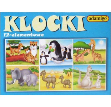 KLOCKI 12 ELEMENTOWE 3266