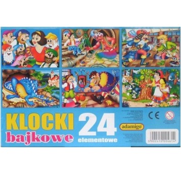 Klocki 24 elementowe 4614