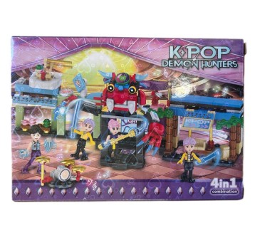 KLOCKI 4W1 K-POP DEMON HUNTERS 8136