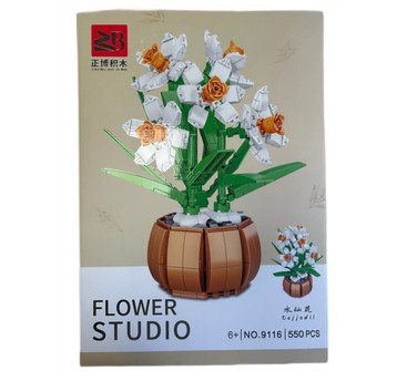 KLOCKI ICONS FLOWER STUDIO NARCYZ 550EL 3048