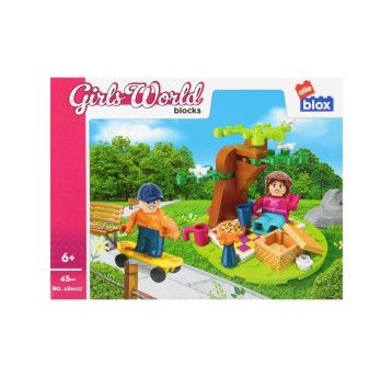 KLOCKI KONSTR ALLEBLOX GIRL PIKN 9046