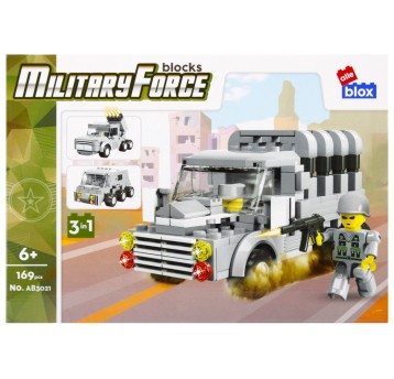 KLOCKI KONSTR ALLEBLOX MILIT 169EL 32X22X5 0712
