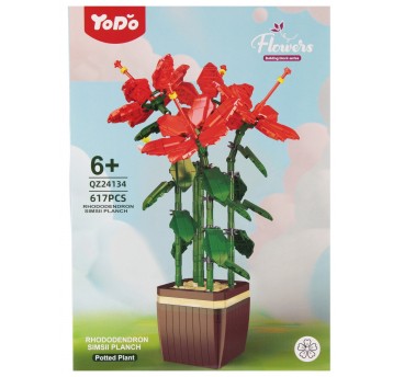 KLOCKI KONSTR KWIATY 617SZT 29X41X6 MC PUD18 3817