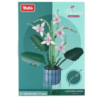 KLOCKI KONSTR KWIATY 711SZT 29X41X6 MC PUD18 3763