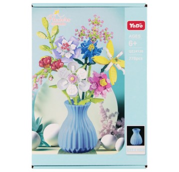 KLOCKI KONSTR KWIATY 778SZT 17X25X12 MC PUD18 3831