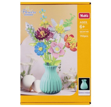 KLOCKI KONSTR KWIATY 793SZT 17X25X12 MC PUD18 3848