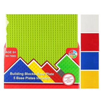 KLOCKI KONSTR PODSTAWA 26X26 MIX KOL 5710