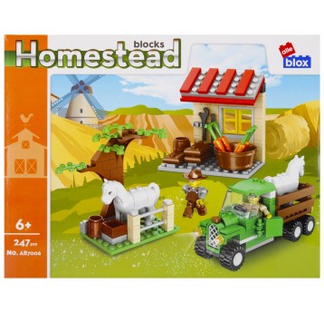 KLOCKI KONSTRUKCYJNE ALLEBLOX FARMA 247EL. 0156