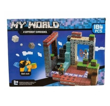 KLOCKI MAGNETYCZNE 184EL MYWORLD