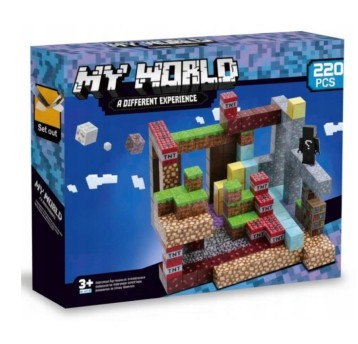 KLOCKI MAGNETYCZNE 220EL MYWORLD