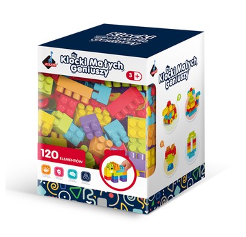 KLOCKI MAŁYCH GENIUSZY 120EL 5251
