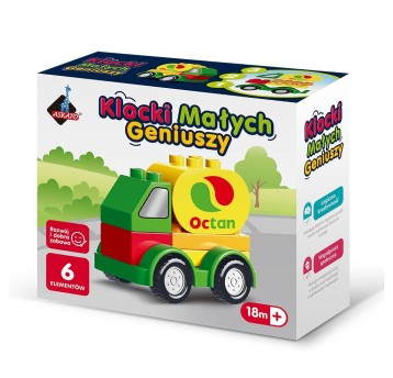 KLOCKI MALYCH GENIUSZY AUTKO 6 EL. 7859