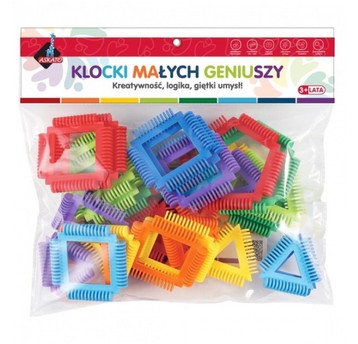 KLOCKI MAŁYCH GENIUSZY FIGURY PRZESTRZEN 32EL 2191