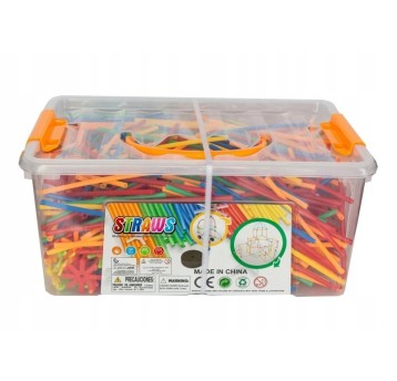 KLOCKI MAŁYCH GENIUSZY - MAŁE SŁOMKI 1000 EL.2503