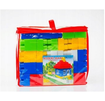 KLOCKI MAXI 72 ELEMENTY (WALIZKA) 6123