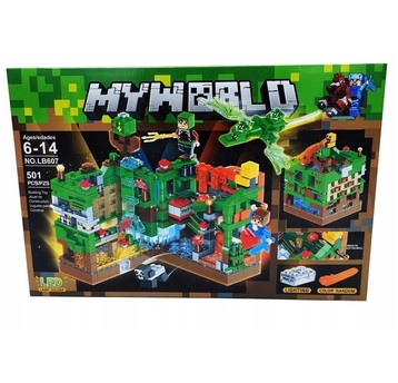 KLOCKI MY WORLD LEDOWE 501EL NO.LB607 6071