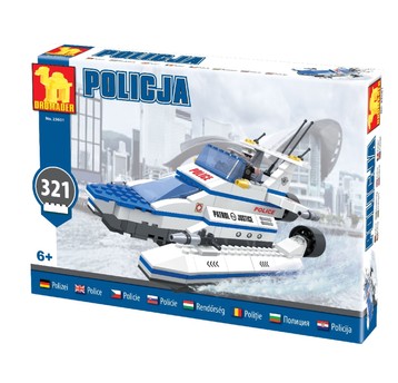KLOCKI POLICJA ŁÓDŹ PATROLOWA 6016
