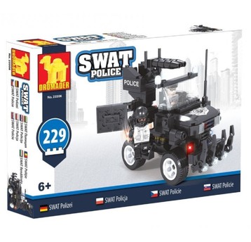 KLOCKI SWAT POLICE-SAMOCHÓD 229 EL. 5064