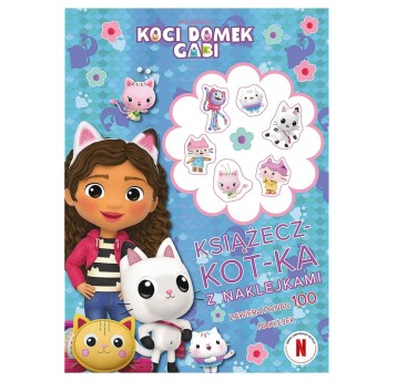 KOCI DOMEK GABI KSIĄŻECZ-KOT-KA Z NAKLEJKAMI 7238