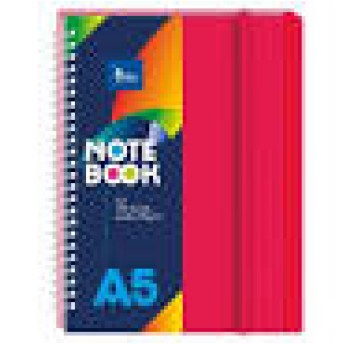 Kołonot.A5,okł.PP, czer.70g/m2,100ark.