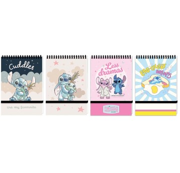 KOŁONOTES A6/96K KRATKA ZAMYKANY NA GUMKĘ STITCH