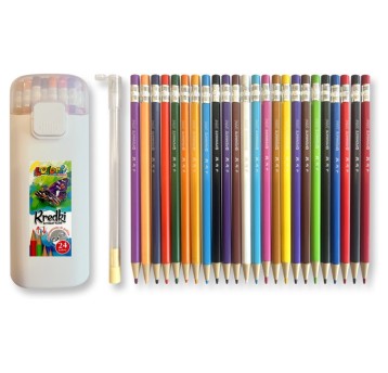 KOLORI KREDKI AUTOMATYCZNE TUBA 24KOL+TEMP 3316