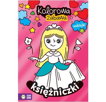 Kolorowa zabawa. Księżniczki 9788382990232