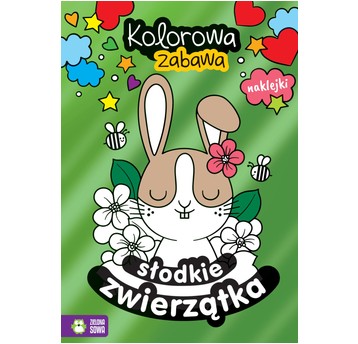 Kolorowa zabawa. Słodkie zwierzątka 9788382990256