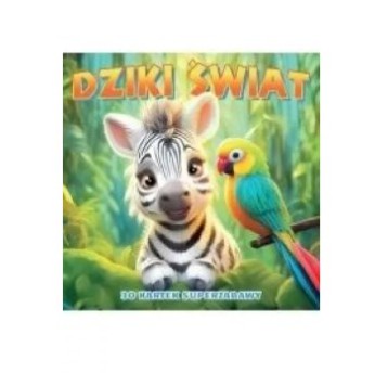 KOLOROWANKA DZIKI ŚWIAT 30 KARTEK 4822