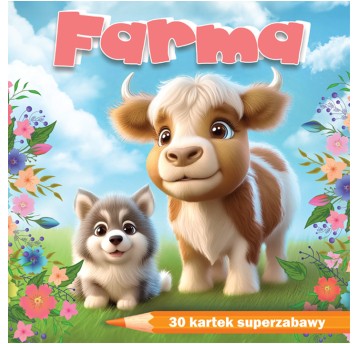 KOLOROWANKA FARMA 30 KARTEK 4587