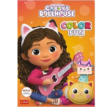 KOLOROWANKA KOCI DOMEK GABBI 8424