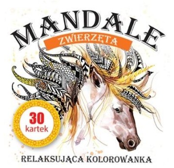 KOLOROWANKA MANDALE ZWIERZĘTA 5973