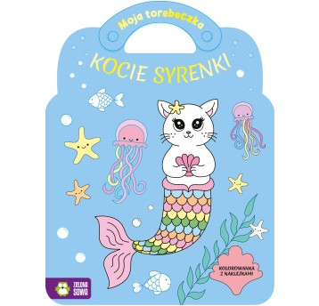 KOLOROWANKA Moja torebeczka. Kocie syrenki 5848