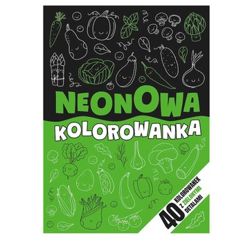 KOLOROWANKA NEONOWY ZAWRÓT GŁOWY-ZIELONY KS68939