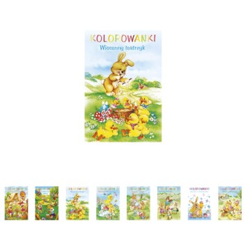 KOLOROWANKA WIELKANOC ZEST.191 DZIECIĘCE A'24