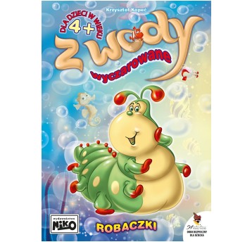 KOLOROWANKA Z wody wyczarowane - robaczki 1278