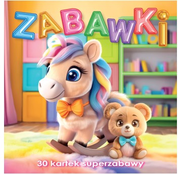 KOLOROWANKA ZABAWKI 30 KARTEK 4860