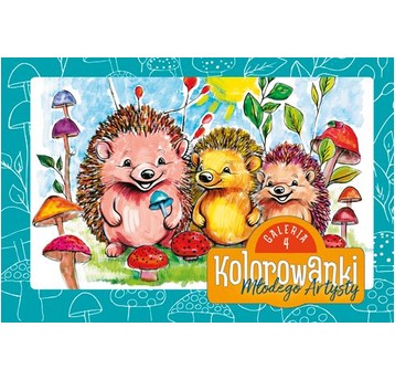 KOLOROWANKI B5 JEŻYKI 7054