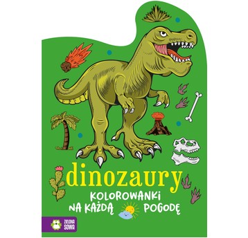 Kolorowanki na każdą pogodę w2. Dinozaury 8382