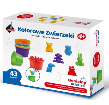 KOLOROWE ZWIERZĄTKA LICZMANY 8979