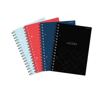 KOŁOZESZYT 2SPI A5/80K COLORS MIX 400169232 A'5