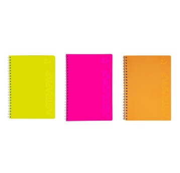 Kołozeszyt A4 100k lini ASTRAPAP FLUO 3946
