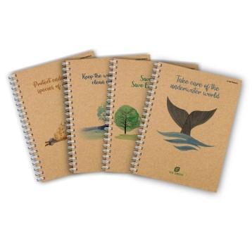 KOŁOZESZYT A4/80K KRATA MIX GREEN 400155221 A'5